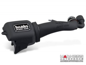 Jeep Wrangler JL Performance Air Intake - 3.6L V6 - Ram-Air - Dry Filter by Banks Power Jeep Wrangler JL Performance Air Intake - 3.6L V6 - Ram-Air - Dry Filter by Banks Power